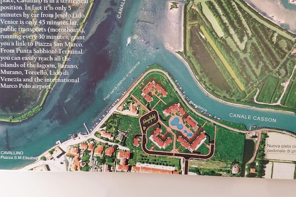 Appartamento Con Vista A Cavallino Venezia Bagian luar foto