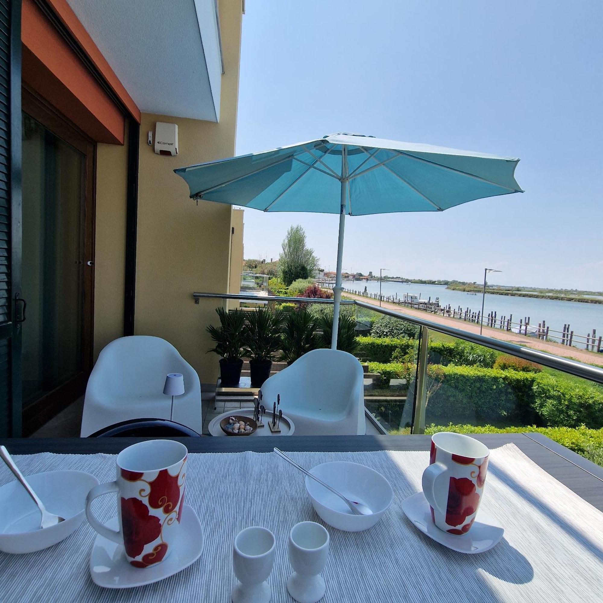 Appartamento Con Vista A Cavallino Venezia Bagian luar foto